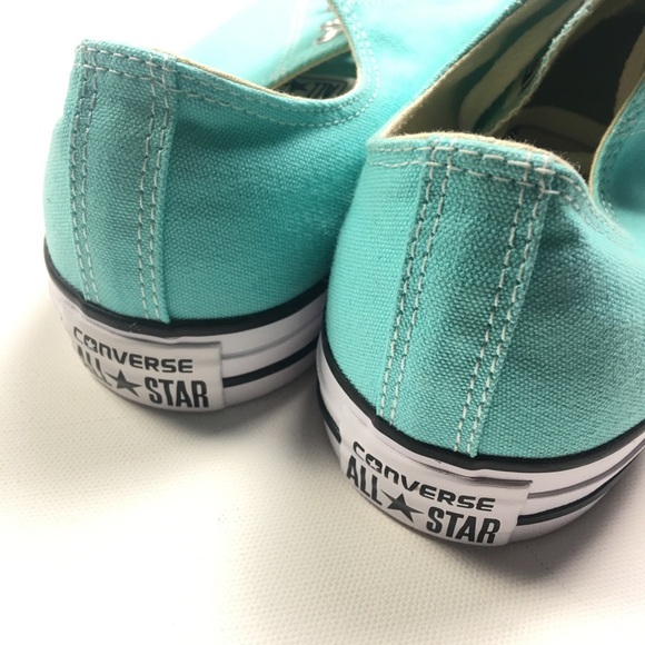 Converse Chuck Taylor AllStar Aqua Blue Canvas Low - Picture 7 of 7